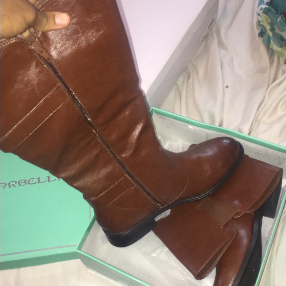 Brown boots
